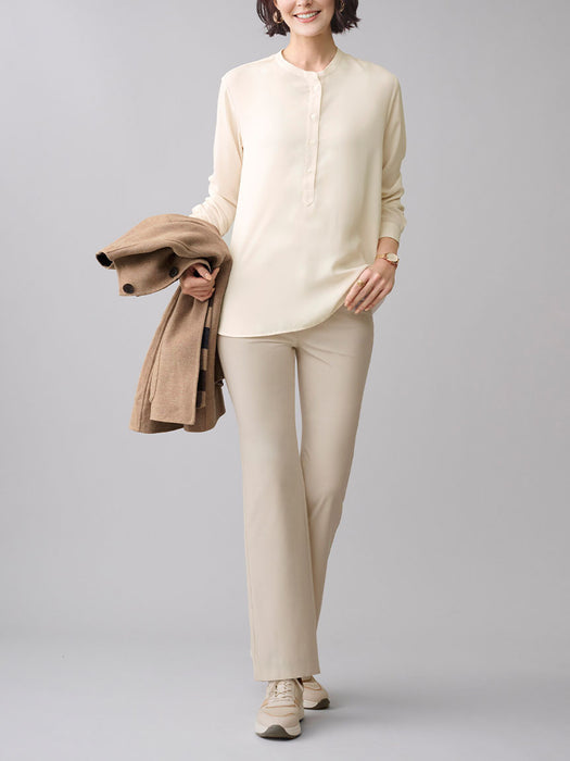 コットン+3・スニーカーカットパンツ