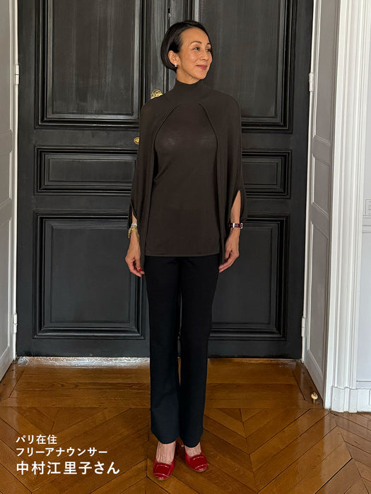 ベーシックニット・ストレートパンツ