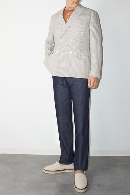 随所に遊び心が光るアイテム選びでおしゃれメンズの名をほしいままに。<br>【MENS ジーンズライク・ストレート】