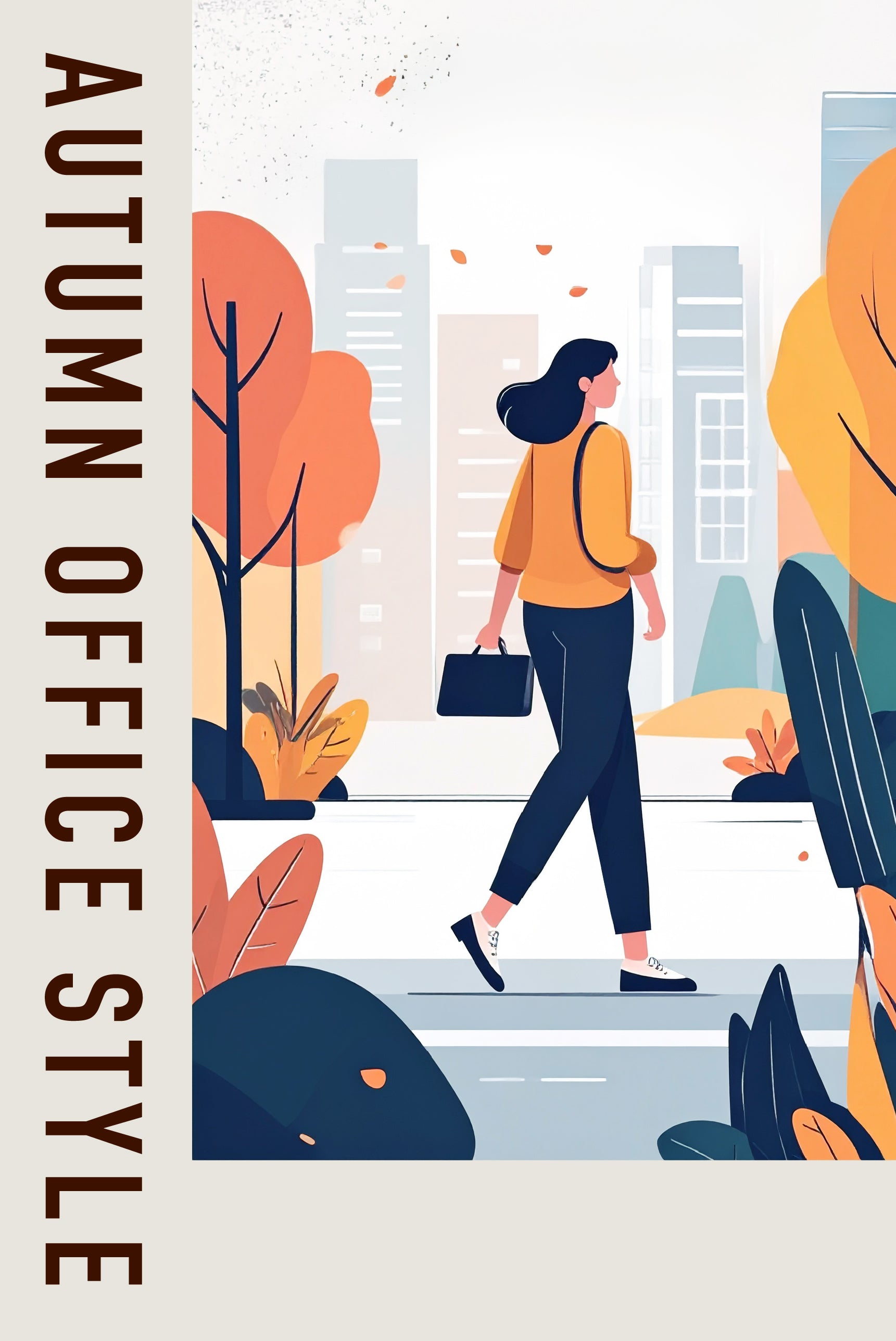 5 Autumn/Winter Commuter/Office Outfit Ideas: Beautiful Pants Styles for Working Women 