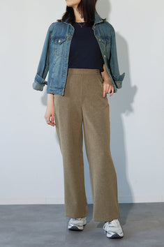 Gジャン肩がけは美人のお約束<br>【ドライウーリー・ワイド】