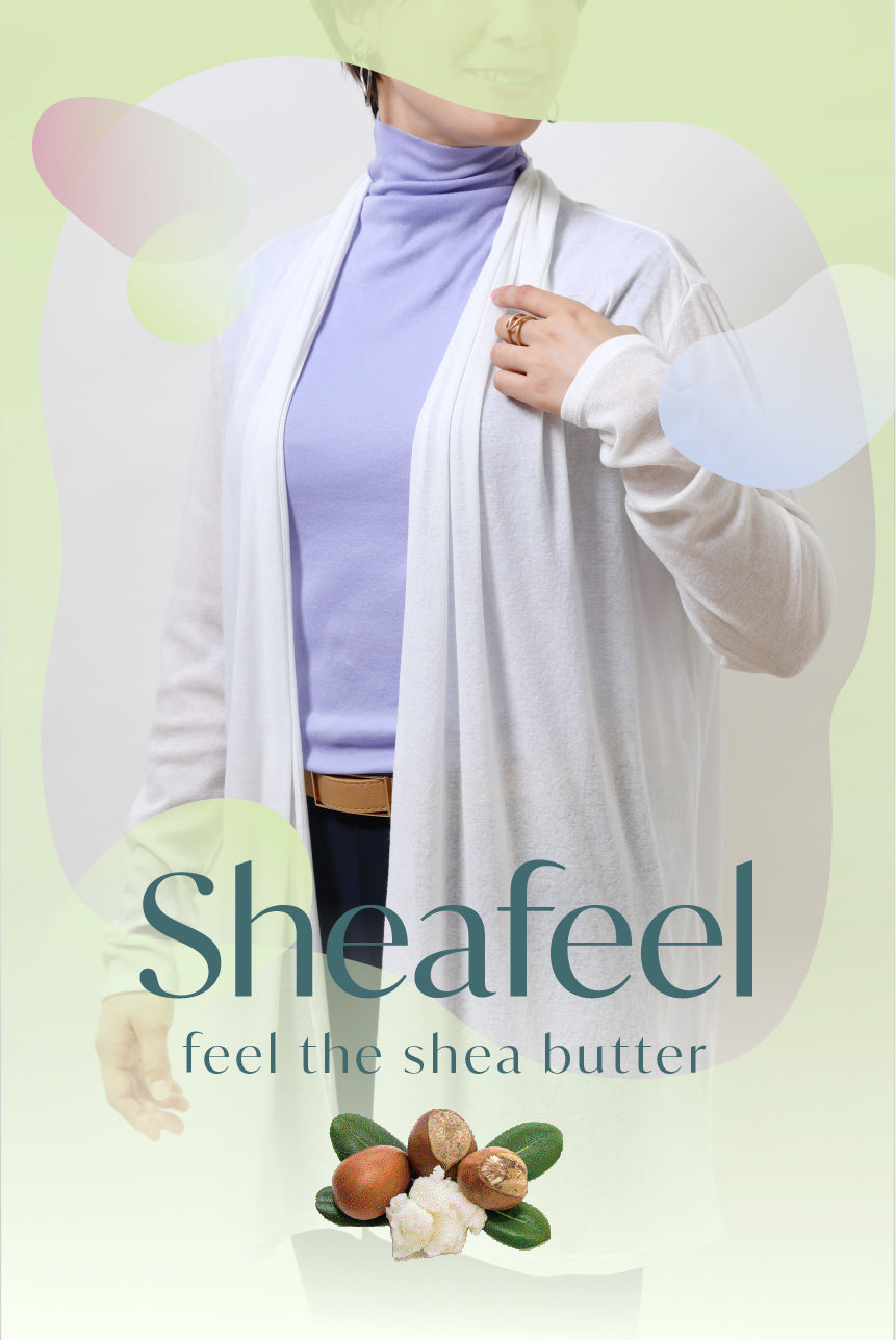 シアバターを使用したトップス特集