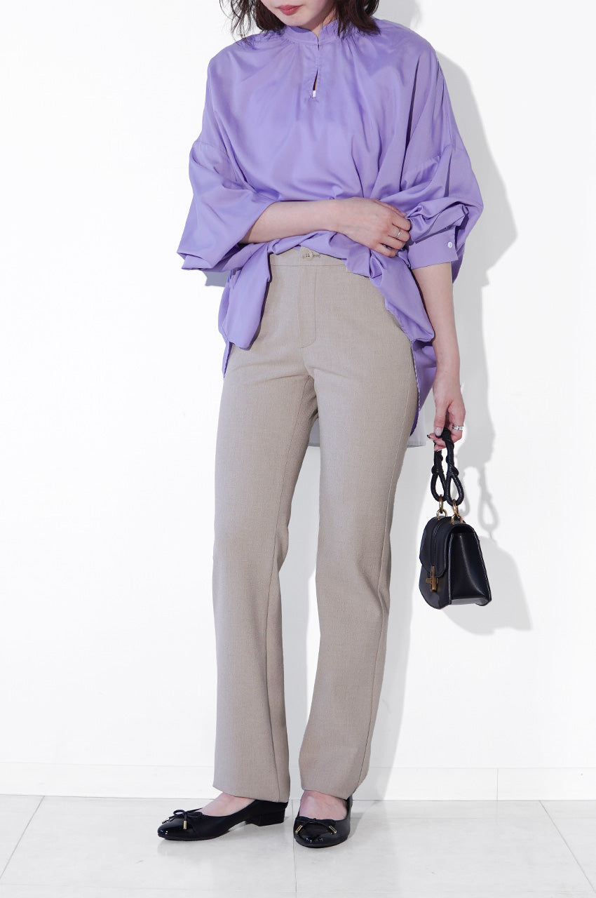 きれい見えを叶える優秀ベージュパンツ<br>【ジョーゼット・ストレート】