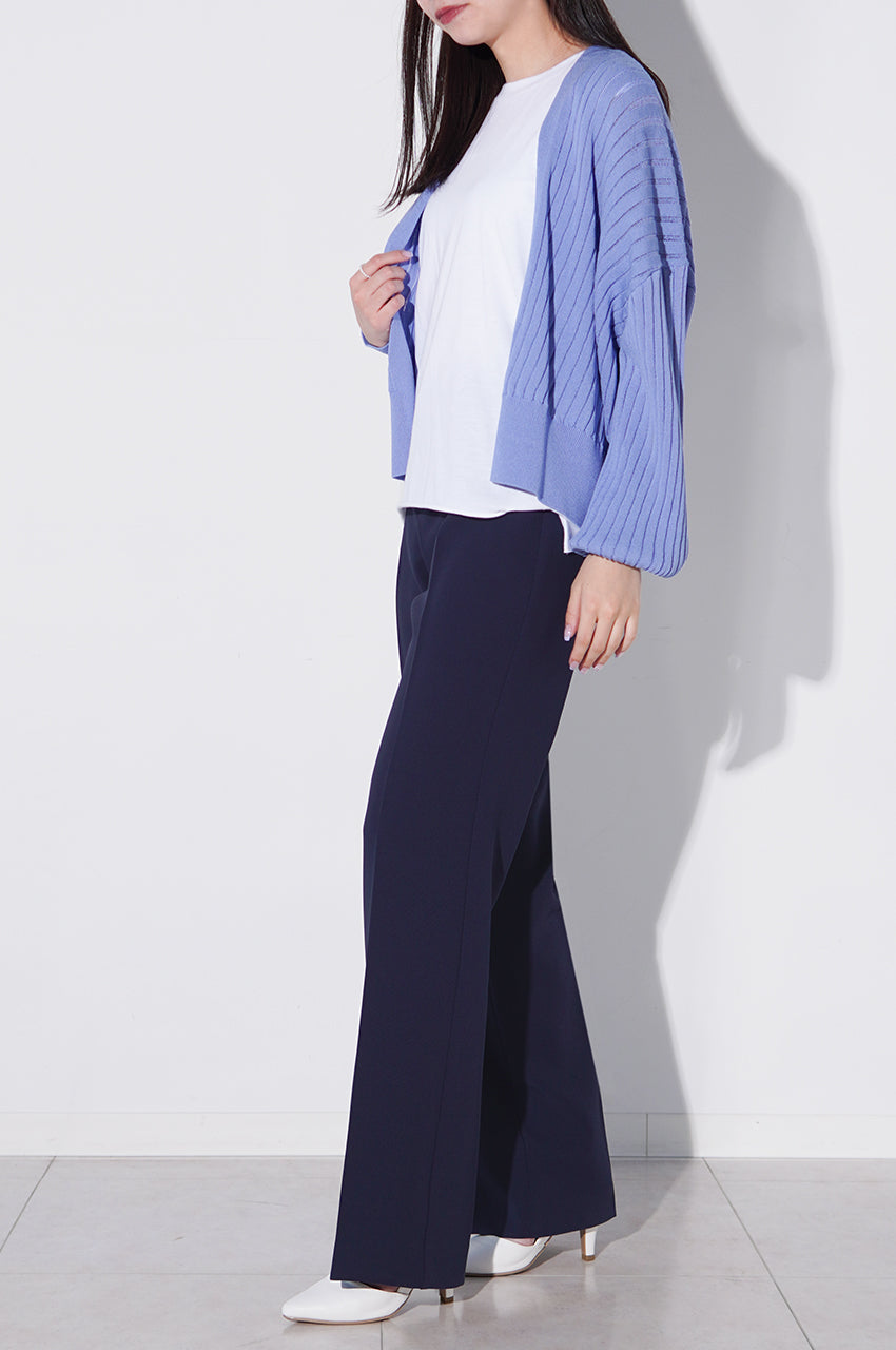 爽やかに映えるネイビースタイル<br>【ダブルクロス・ストレート】