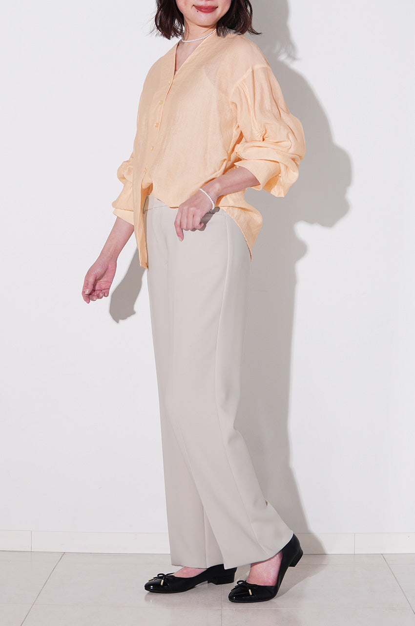 やさしい色合いで上品に<br>【ダブルクロス・ストレート】