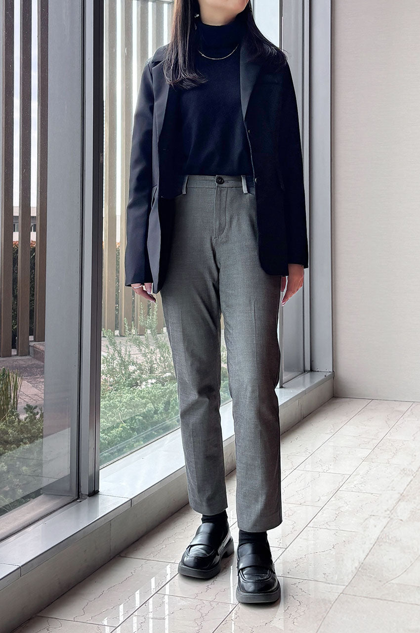 冬のオケージョンコーデ【会議の日】<br>【オックスフォード・テーパード】