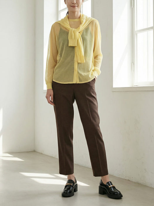 【夏季限定】ドライエア＋３・テーパードパンツ