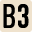 ストレッチパンツ専門店 B-THREE(ビースリー)公式通販サイト logo
