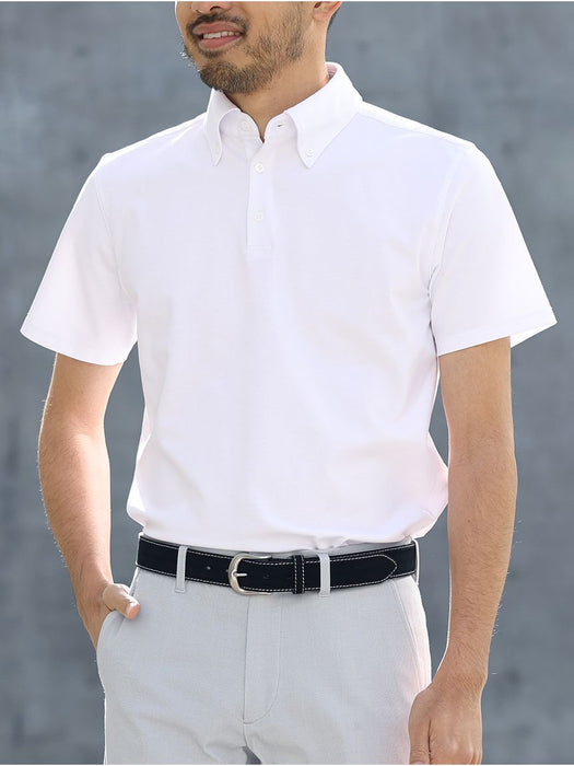 Button-down polo shirts