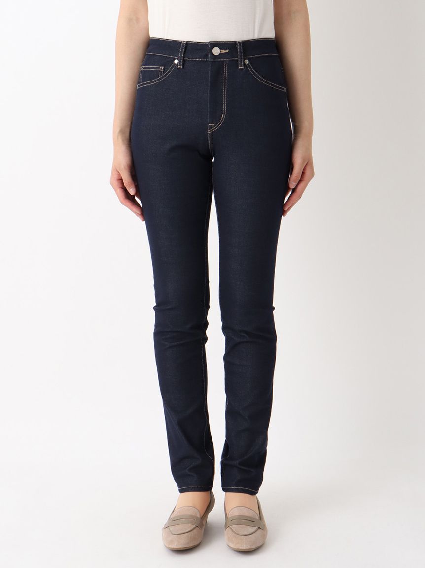 ビースリー B3 B-THREE ボトムス ジーンズ サイズ34 S ネイビー レディース ビースリー B3 B-THREE ジーンズ サイズ38 M - ネイビー レディース