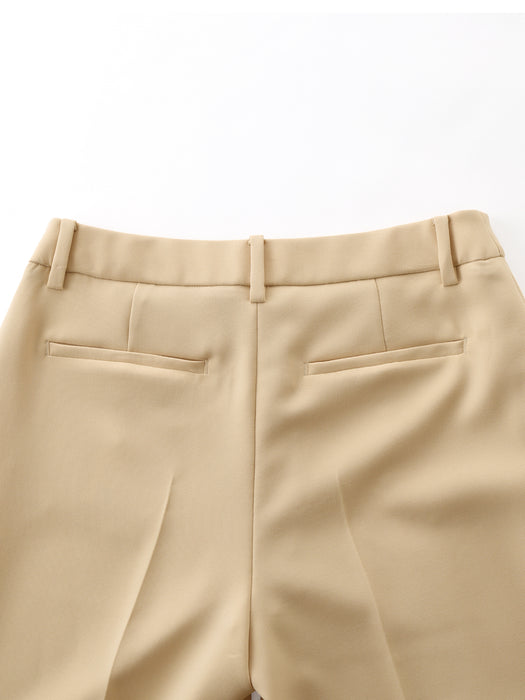 ダブルクロス・ストレートパンツ