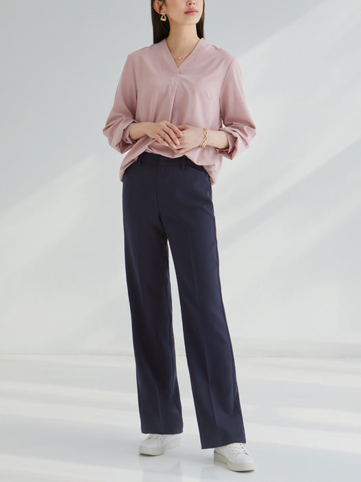 ダブルクロス・ストレートパンツ