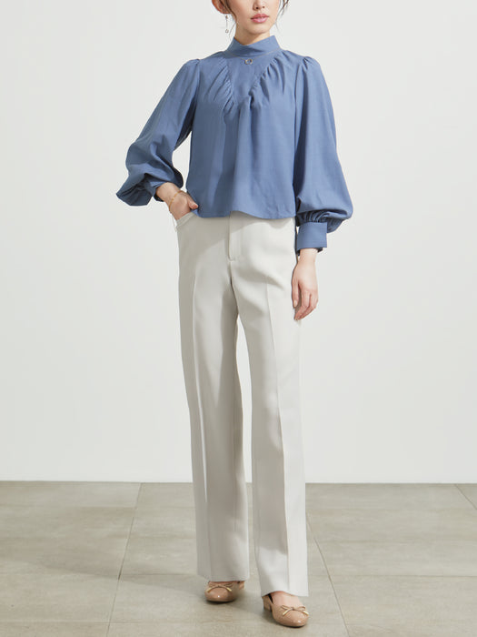 ダブルクロス・ストレートパンツ