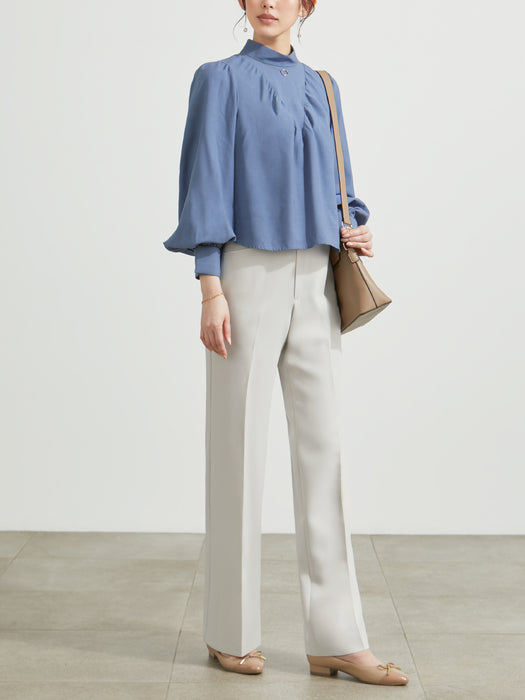 ダブルクロス・ストレートパンツ