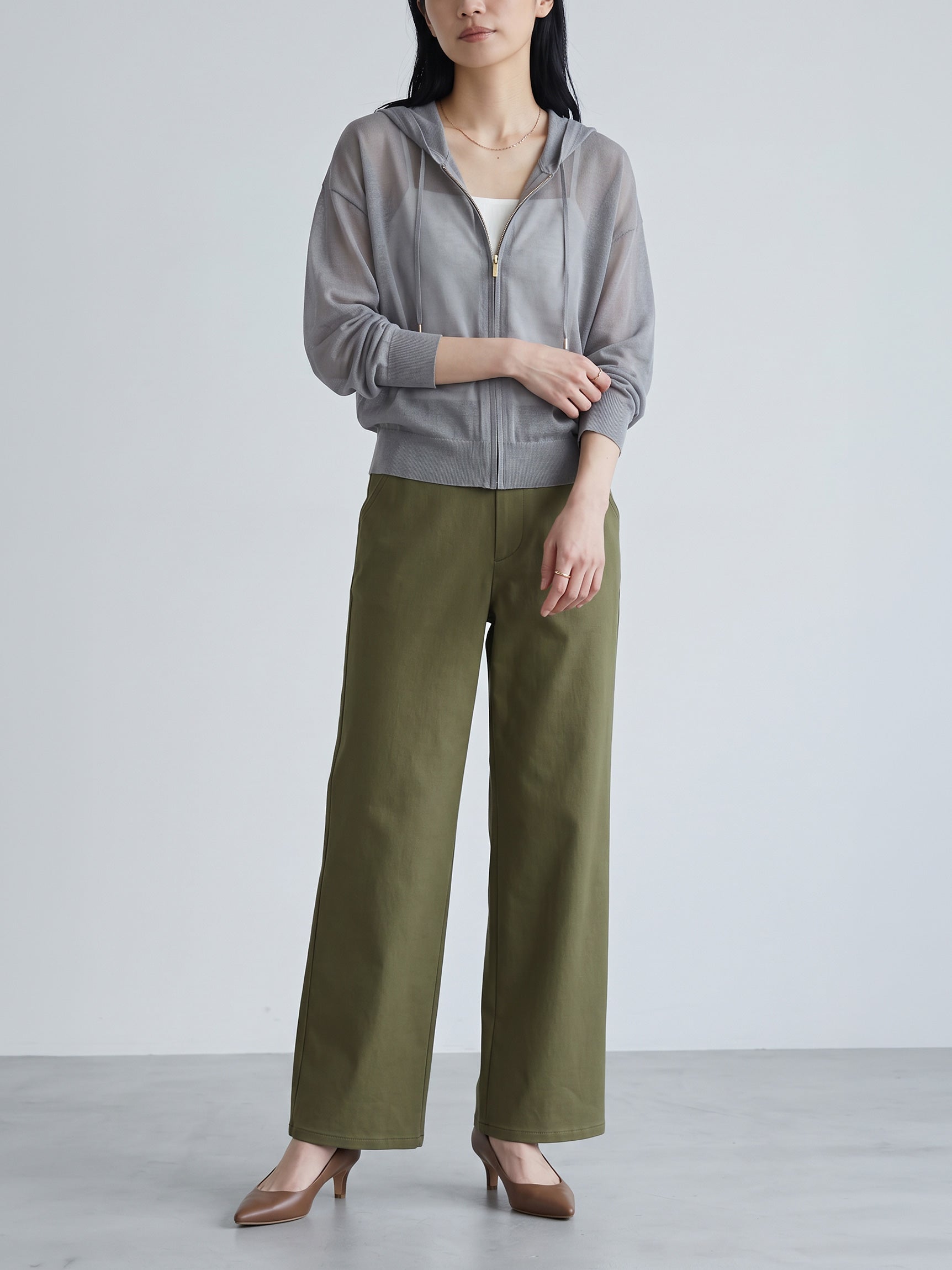 Classic Chino Wide Pants