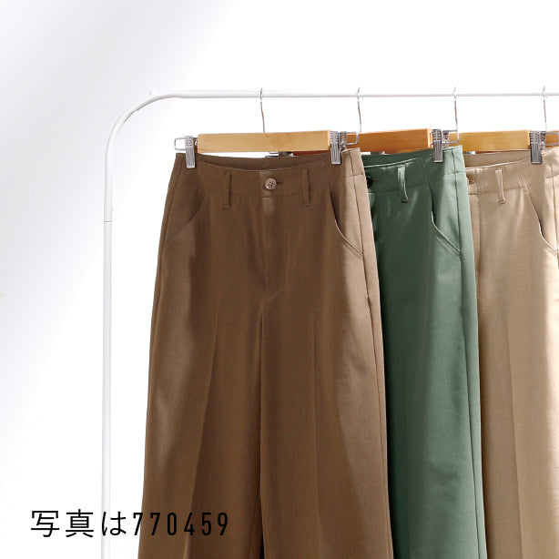 ビースリー　クラッシーチノ　Lサイズ カーキ　ワイドパンツ　チノパンツ　美品 ビースリー クラッシーチノ Lサイズ カーキ ワイドパンツ