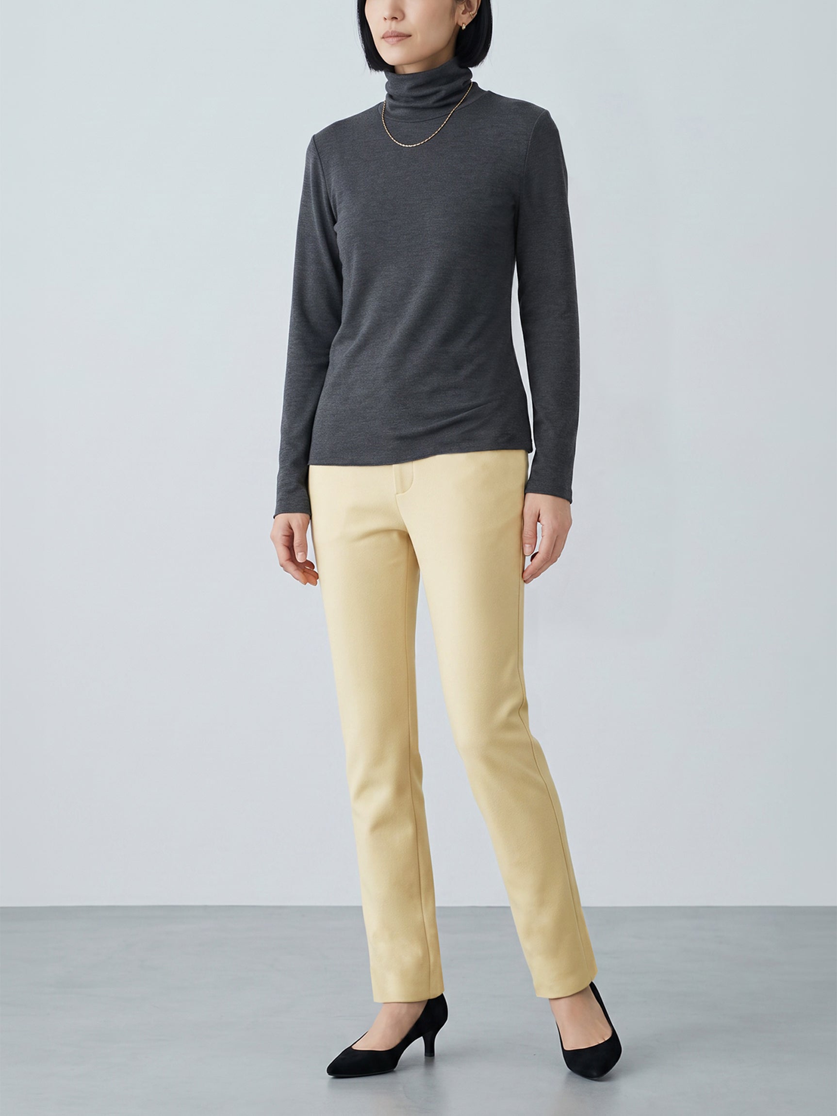 Double Warm Straight Pants