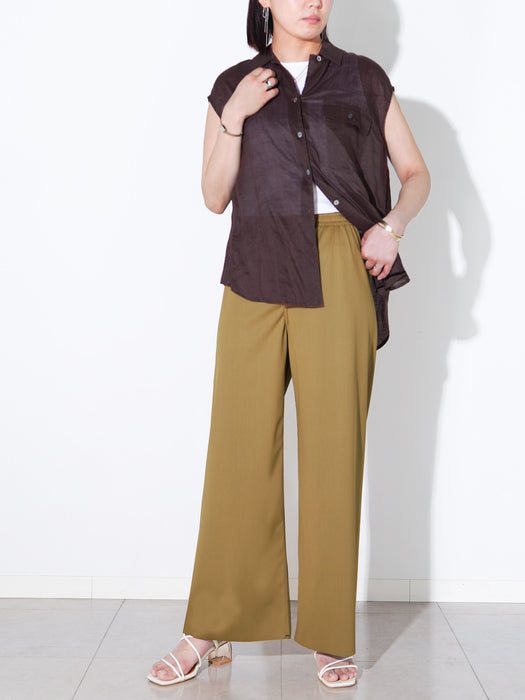 【夏季限定】つんぱびたエアリー・ワイドパンツ