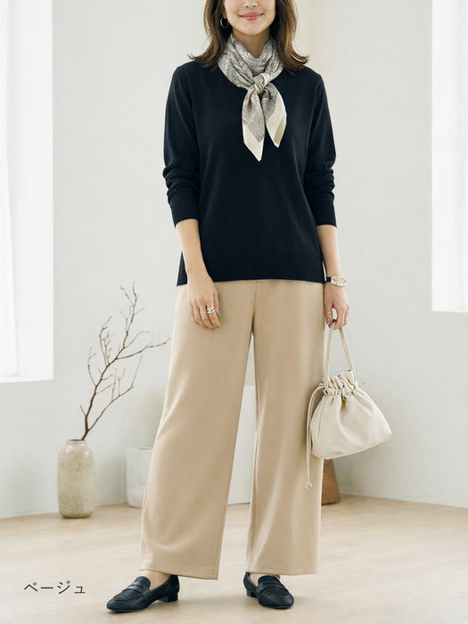 つんぱびたフワサラ・ワイドパンツ