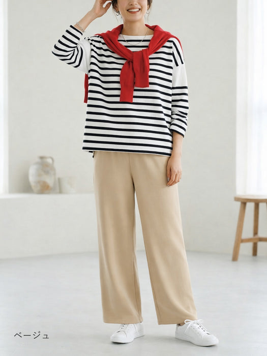 つんぱびたフワサラ・ワイドパンツ