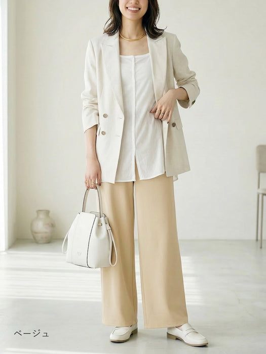 つんぱびたフワサラ・ワイドパンツ