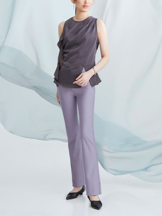 シャドウ・ストレートパンツ