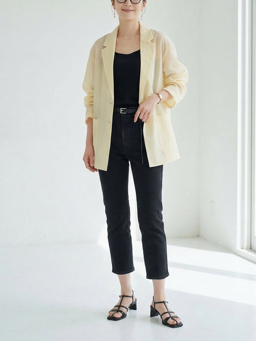 【夏季限定】ジーンズ・クロップドパンツ