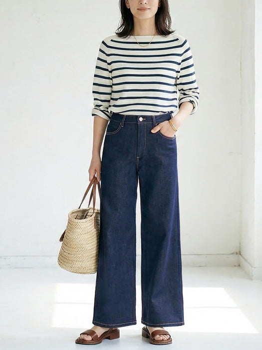 スムースジーンズ・ワイドパンツ