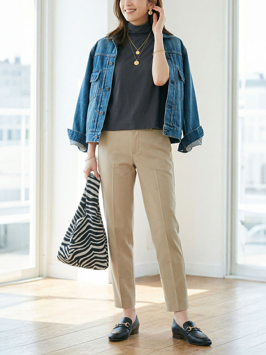 オックスフォード・テーパードパンツ