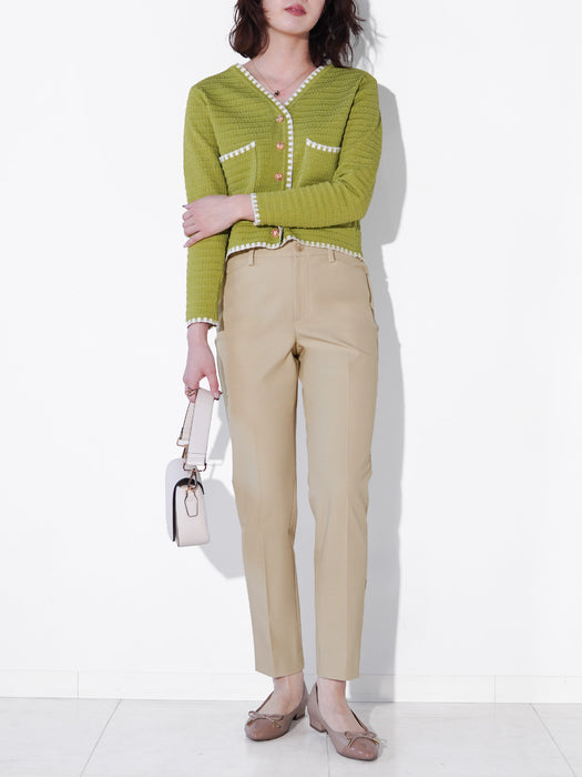 オックスフォード・テーパードパンツ