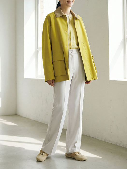 ダブルクロス・セミフレアパンツ