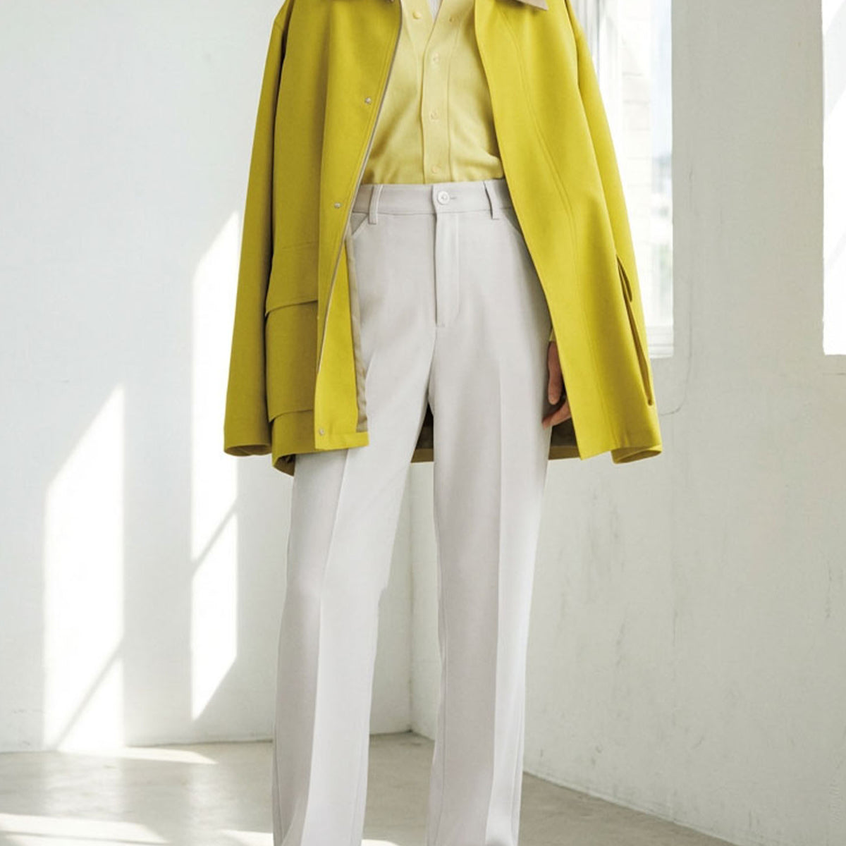 ダブルクロス・セミフレアパンツ — B-THREE（ビースリー）｜公式通販サイト