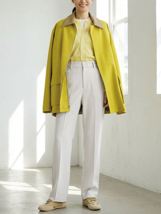 ダブルクロス・セミフレアパンツ