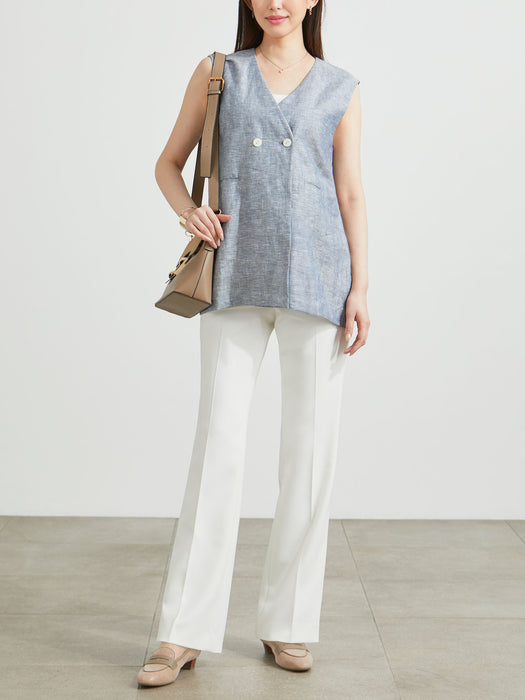 ダブルクロス・セミフレアパンツ