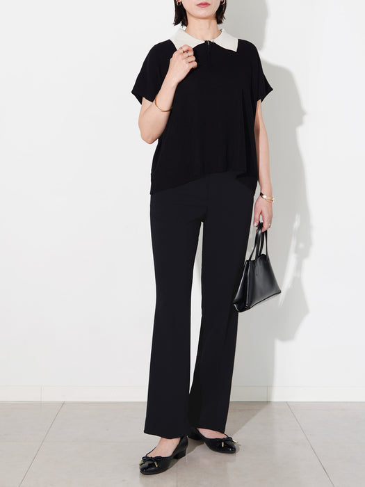 ダブルクロス・セミフレアパンツ