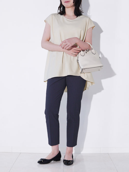 ドライチェック・テーパードパンツ