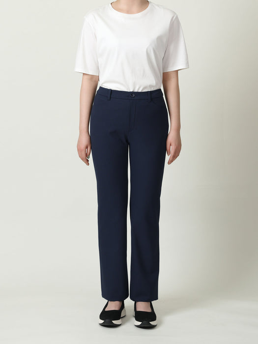 身長:166cm、股下を72cmに裾上げ、Ⅲ（L）サイズ着用（普段の服はM、時々Lサイズ）