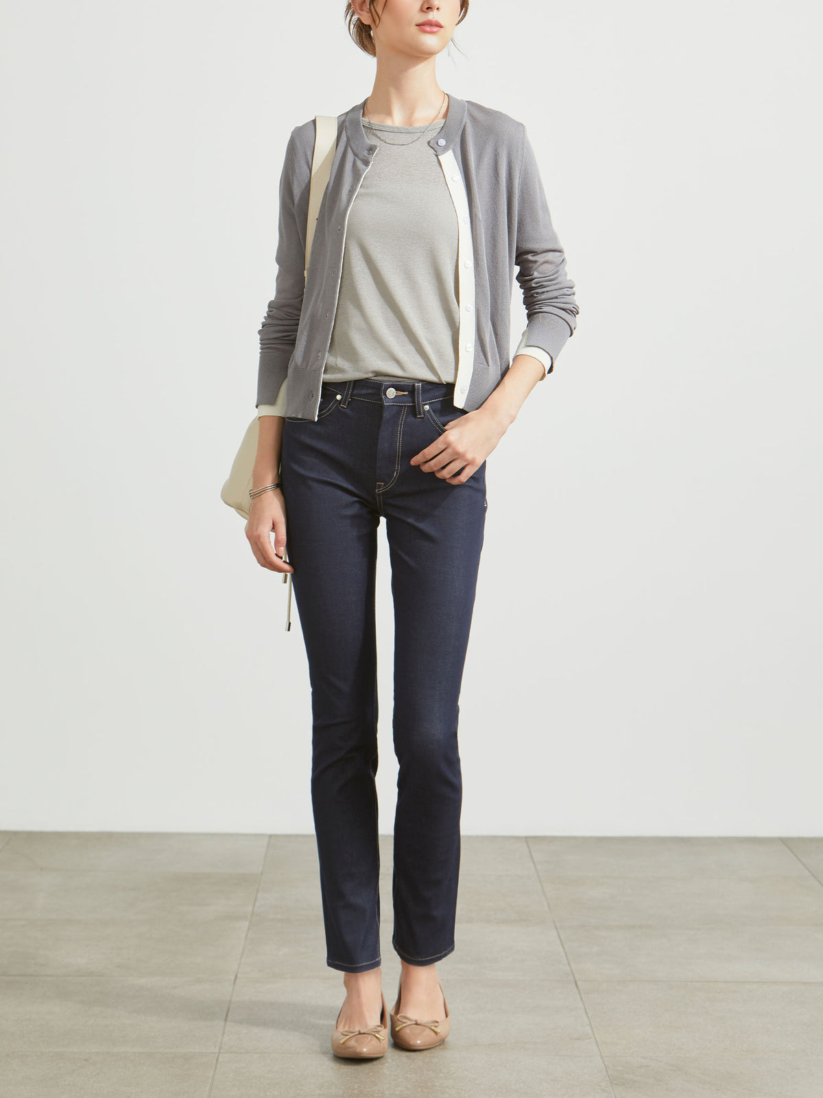 ジーンズライク・スリムパンツ — B-THREE（ビースリー）｜公式通販サイト