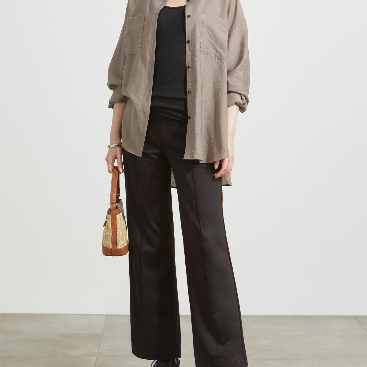 ファインニット・ワイドパンツ — B-THREE（ビースリー）｜公式通販サイト