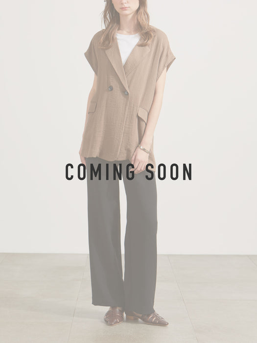 【夏季限定】エアラチネ・ワイドパンツ（脇ゴム・後ろゴム仕様 ）