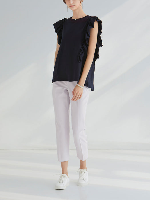 【夏季限定】マイクロパターン・クロップドパンツ