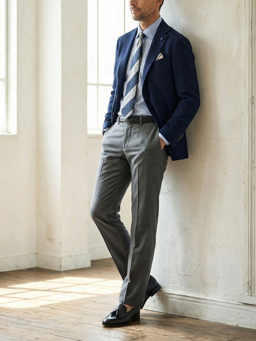 オックスフォード・ストレートパンツ