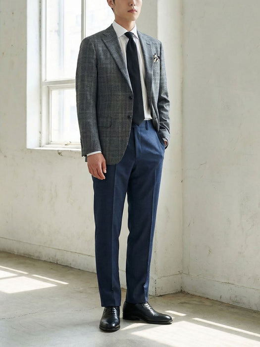 オックスフォード・スリムパンツ