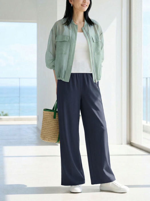 【夏季限定】つんぱびたエアリー・ワイドパンツ