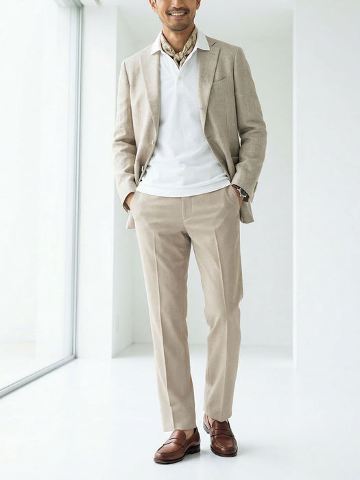 ハウンドトゥース・ストレートパンツ