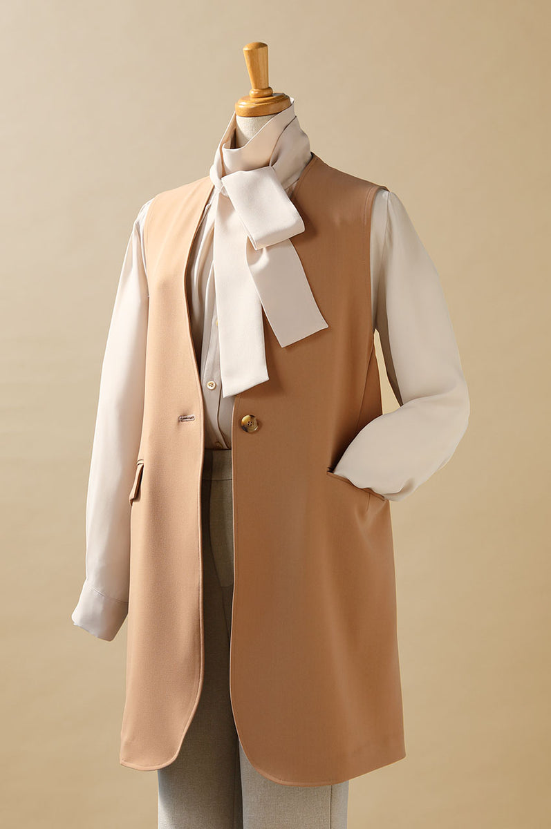 ダブルクロスジレ — B-THREE（ビースリー）｜公式通販サイト