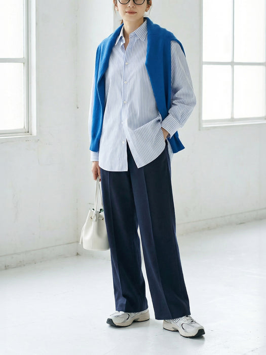 クラッシーチノ・ワイドパンツ(センタープレスあり)