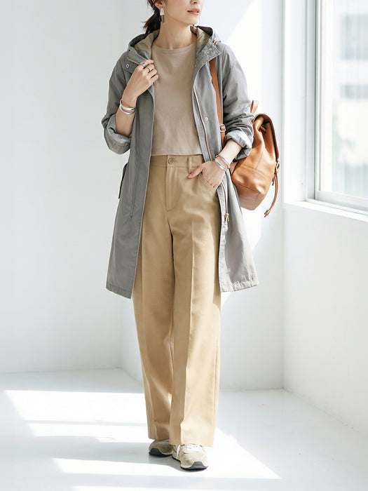 クラッシーチノ・ワイドパンツ(センタープレスあり)