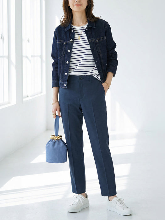 オックスフォード・テーパードパンツ