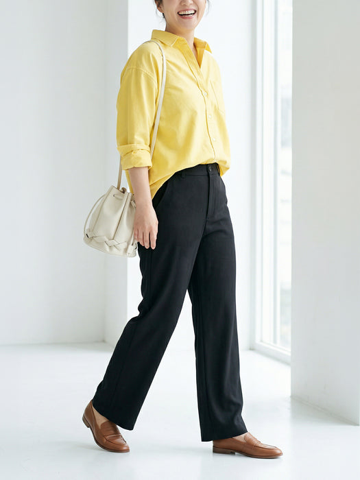 【夏季限定】エアラチネ・ワイドパンツ（脇ゴム・後ろゴム仕様 ）